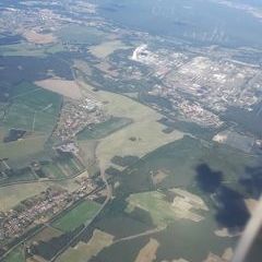 Flugwegposition um 14:54:48: Aufgenommen in der Nähe von Bautzen, Deutschland in 2075 Meter